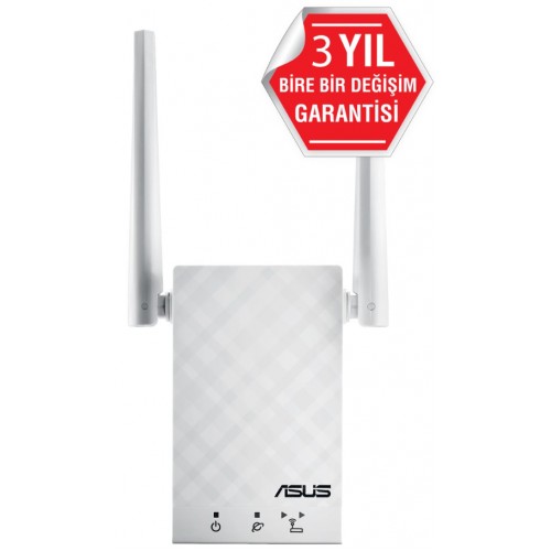 ASUS RP-AC55 1200Mbps PRİZ TİPİ MENZİL ARTIRICI ASUS RP-AC55 1200Mbps PRİZ TİPİ MENZİL ARTIRICI