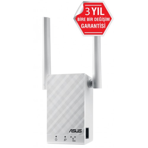 ASUS RP-AC55 1200Mbps PRİZ TİPİ MENZİL ARTIRICI