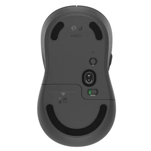 LOGİTECH M650 L SİGNATURE KABLOSUZ TAM BOYUTLU MOUSE SİYAH 910-006236