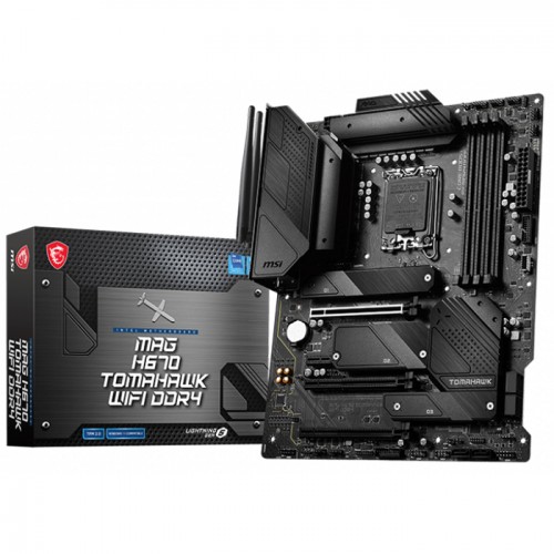 MSI MAG H670 TOMAHAWK WIFI DDR4 4800(OC) ATX 1700 MSI MAG H670 TOMAHAWK WIFI DDR4 4800(OC) ATX 1700