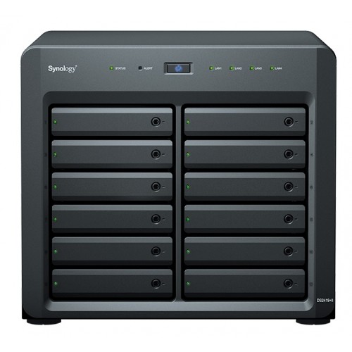 SYNOLOGY DS2419PLUSII 12 YUVALI 4GB NAS DEPOLAMA ÜNİTESİ