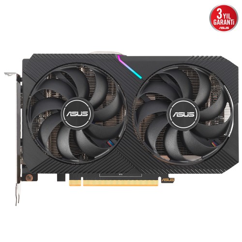ASUS DUAL-RX6500XT-O4G 4GB GDDR6 HDMI DP 64BİT ASUS DUAL-RX6500XT-O4G 4GB GDDR6 HDMI DP 64BİT