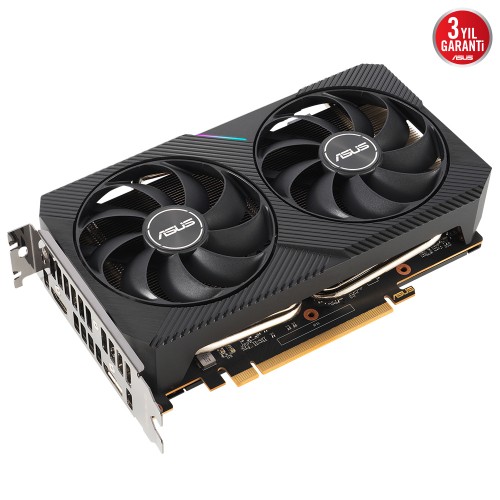 ASUS DUAL-RX6500XT-O4G 4GB GDDR6 HDMI DP 64BİT ASUS DUAL-RX6500XT-O4G 4GB GDDR6 HDMI DP 64BİT