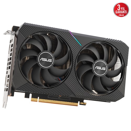 ASUS DUAL-RX6500XT-O4G 4GB GDDR6 HDMI DP 64BİT ASUS DUAL-RX6500XT-O4G 4GB GDDR6 HDMI DP 64BİT