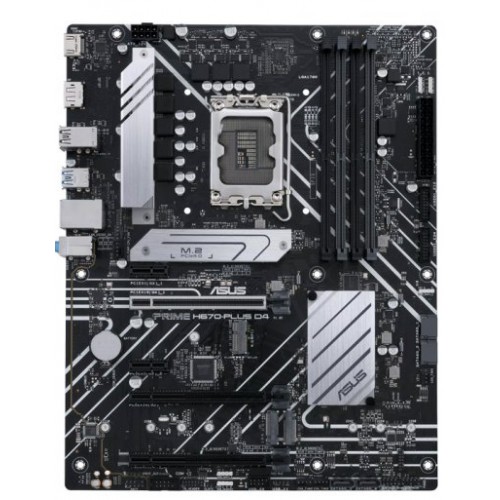 ASUS PRIME H670-PLUS D4 DDR4 5000(OC) HDMI DP M.2 ATX 1700p ASUS PRIME H670-PLUS D4 DDR4 5000(OC) HDMI DP M.2 ATX 1700p