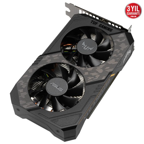 ASUS TUF-GTX1660TI-T6G-EVO-GAMING 6GB GDDR6 HDMI DP DVI 192BİT ASUS TUF-GTX1660TI-T6G-EVO-GAMING 6GB GDDR6 HDMI DP DVI 192BİT