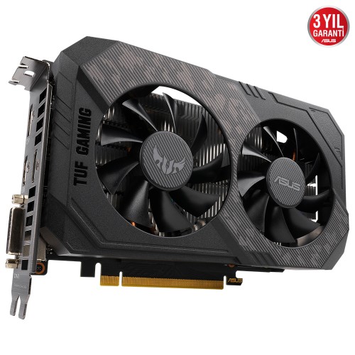 ASUS TUF-GTX1660TI-T6G-EVO-GAMING 6GB GDDR6 HDMI DP DVI 192BİT ASUS TUF-GTX1660TI-T6G-EVO-GAMING 6GB GDDR6 HDMI DP DVI 192BİT