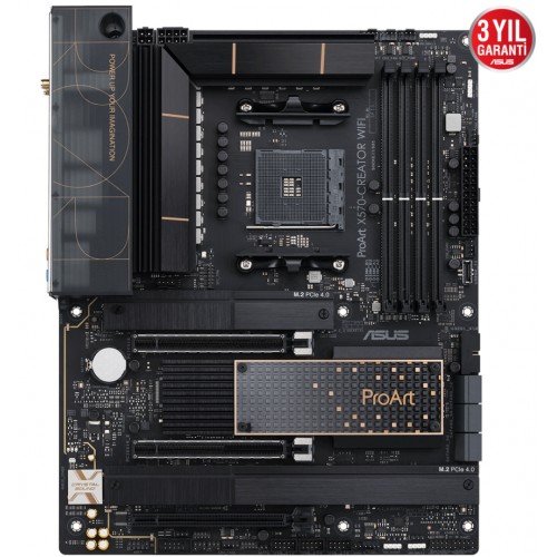 ASUS PROART X570-CREATOR WIFI 5100Mhz(OC) DDR4 ATX AM4 ASUS PROART X570-CREATOR WIFI 5100Mhz(OC) DDR4 ATX AM4