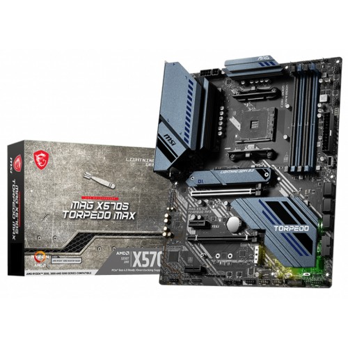 MSI MAG X570S TORPEDO MAX AM4 DDR4 OC 5100MHZ ATX