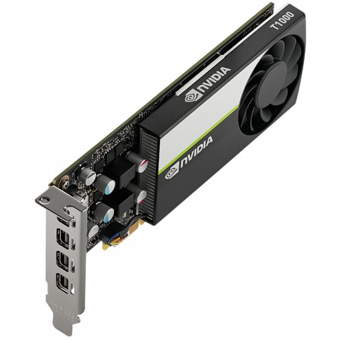 PNY NVIDIA T1000 (Quadro)  4GB GDDR6 mDP 128Bit (VCNT1000-PB)