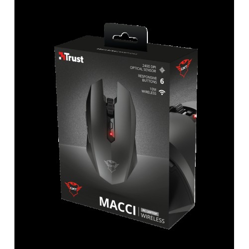 TRUST GTX115 MACCI KABLOSUZ RGB GAMING MOUSE(22417)