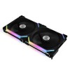 LIAN LI UNI FAN SL140 BLACK 2x140MM RGB KASA FANI LIAN LI UNI FAN SL140 BLACK 2x140MM RGB KASA FANI
