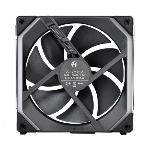 LIAN LI UNI FAN SL140 BLACK 2x140MM RGB KASA FANI LIAN LI UNI FAN SL140 BLACK 2x140MM RGB KASA FANI