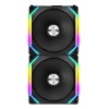 LIAN LI UNI FAN SL140 BLACK 2x140MM RGB KASA FANI LIAN LI UNI FAN SL140 BLACK 2x140MM RGB KASA FANI