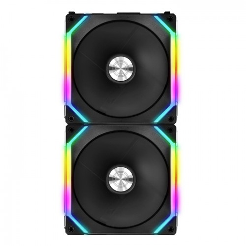 LIAN LI UNI FAN SL140 BLACK 2x140MM RGB KASA FANI LIAN LI UNI FAN SL140 BLACK 2x140MM RGB KASA FANI