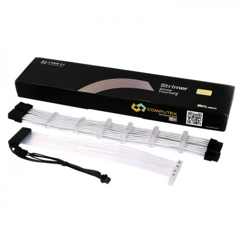 LIAN LI STRIMER 8 PIN RGB OPTİK KABLO ( 8 + 6 + 2 Pin PCI-e Uzatma Kablosu) LIAN LI STRIMER 8 PIN RGB OPTİK KABLO ( 8 + 6 + 2 Pin PCI-e Uzatma Kablosu)