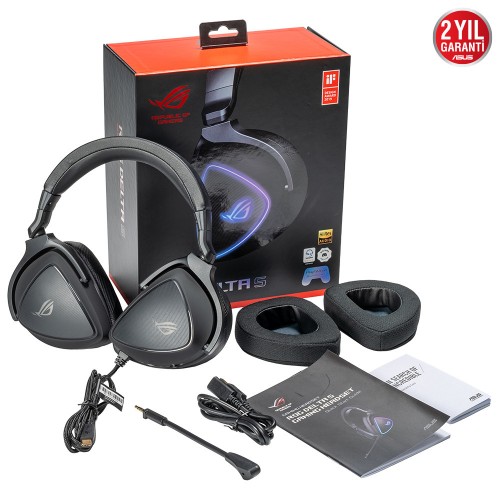 ASUS ROG DELTA S RGB 7.1 GAMING KULAKLIK ASUS ROG DELTA S RGB 7.1 GAMING KULAKLIK