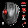 TRUST SFERIA TRACKBALL 1600DPI KABLOSUZ MOUSE SİYAH (23121) TRUST SFERIA TRACKBALL 1600DPI KABLOSUZ MOUSE SİYAH (23121)