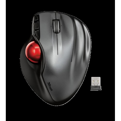 TRUST SFERIA TRACKBALL 1600DPI KABLOSUZ MOUSE SİYAH (23121) TRUST SFERIA TRACKBALL 1600DPI KABLOSUZ MOUSE SİYAH (23121)