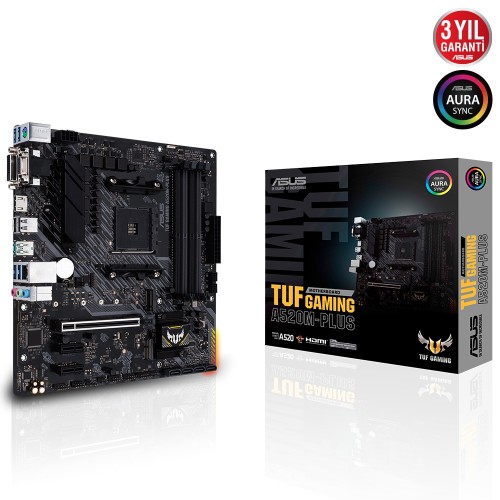 ASUS TUF GAMING A520M-PLUS WIFI 4800MHz(OC) HDMI M.2 mATX AM4 ASUS TUF GAMING A520M-PLUS WIFI 4800MHz(OC) HDMI M.2 mATX AM4