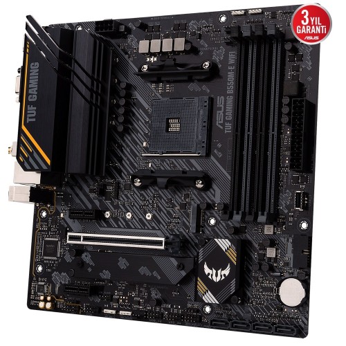 ASUS TUF GAMING B550M-E WIFI DDR4 4600Mhz(OC) HDMI DP mATX AM4