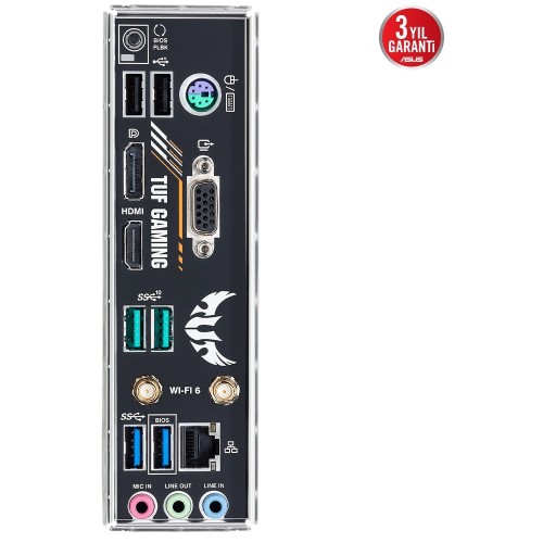 ASUS TUF GAMING B550M-E WIFI DDR4 4600Mhz(OC) HDMI DP mATX AM4