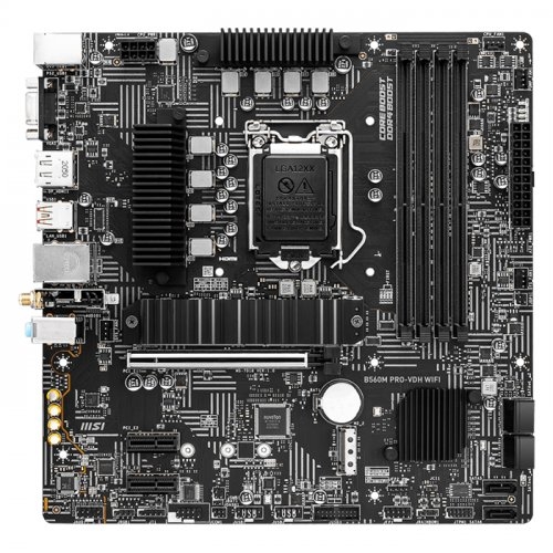 MSI B560M PRO-VDH WIFI DDR4 5066Mhz(OC) HDMI M.2 mATX 1200P MSI B560M PRO-VDH WIFI DDR4 5066Mhz(OC) HDMI M.2 mATX 1200P
