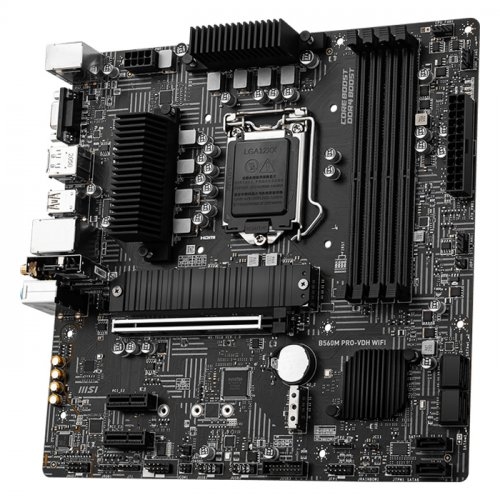 MSI B560M PRO-VDH WIFI DDR4 5066Mhz(OC) HDMI M.2 mATX 1200P MSI B560M PRO-VDH WIFI DDR4 5066Mhz(OC) HDMI M.2 mATX 1200P