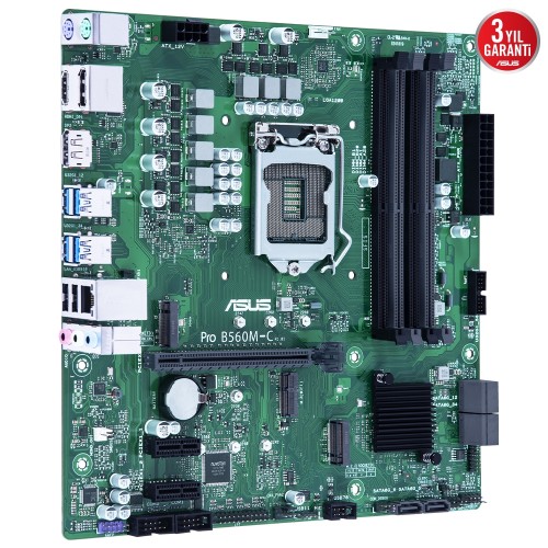 ASUS PRO B560M-C/CSM 4600Mhz(OC) DDR4 M.2 HDMI DP mATX 1200p ASUS PRO B560M-C/CSM 4600Mhz(OC) DDR4 M.2 HDMI DP mATX 1200p