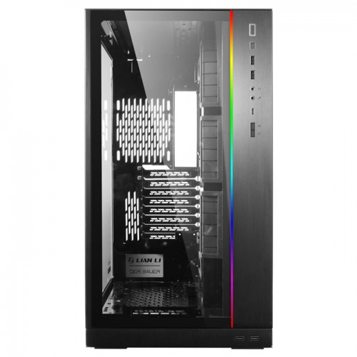 Lian Li O11 Dynamic XL ROG Certified Siyah RGBli E-ATX/ATX Full Tower Gaming Kasa Lian Li O11 Dynamic XL ROG Certified Siyah RGBli E-ATX/ATX Full Tower Gaming Kasa