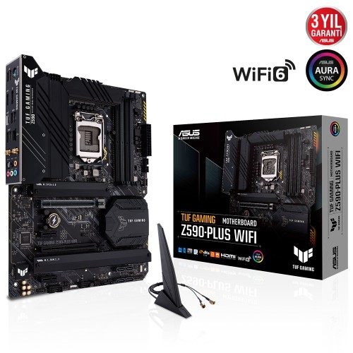 ASUS TUF GAMING Z590-PLUS WIFI DDR4 5133Mhz 1200p ASUS TUF GAMING Z590-PLUS WIFI DDR4 5133Mhz 1200p