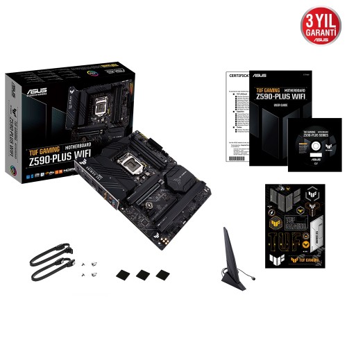 ASUS TUF GAMING Z590-PLUS WIFI DDR4 5133Mhz 1200p ASUS TUF GAMING Z590-PLUS WIFI DDR4 5133Mhz 1200p