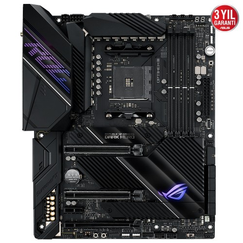 ASUS ROG CROSSHAIR VIII DARK HERO DDR4 4866MHz (OC) AM4 ASUS ROG CROSSHAIR VIII DARK HERO DDR4 4866MHz (OC) AM4