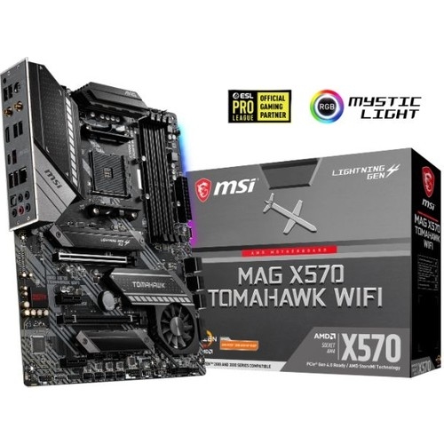 MSI MAG X570 TOMAHAWK WIFI AM4 OC DDR4 4600 MHZ