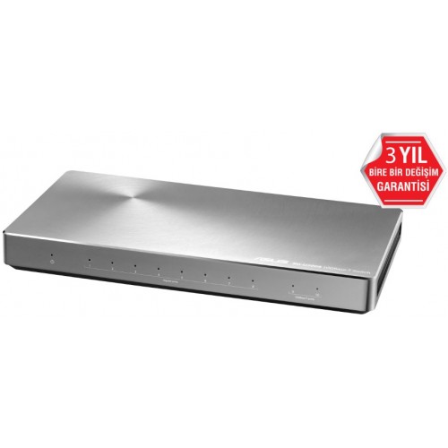 ASUS XG-U2008 8PORT 10/100/1000 YÖNETİLEMEZ SWITCH ASUS XG-U2008 8PORT 10/100/1000 YÖNETİLEMEZ SWITCH
