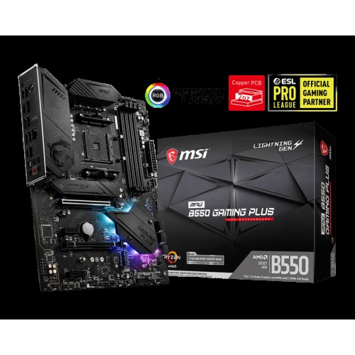 MSI MPG B550 GAMING PLUS DDR4 4400(OC)Mhz ATX AM4