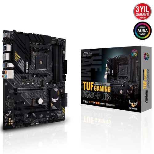ASUS TUF GAMING B550-PLUS DDR4 4600Mhz ATX AM4 ASUS TUF GAMING B550-PLUS DDR4 4600Mhz ATX AM4