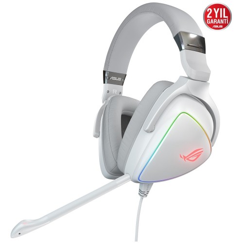 ASUS ROG DELTA WHITE 7.1 PC/MACPS4 GAMING KULAKLIK ASUS ROG DELTA WHITE 7.1 PC/MACPS4 GAMING KULAKLIK
