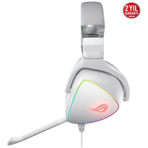 ASUS ROG DELTA WHITE 7.1 PC/MACPS4 GAMING KULAKLIK ASUS ROG DELTA WHITE 7.1 PC/MACPS4 GAMING KULAKLIK