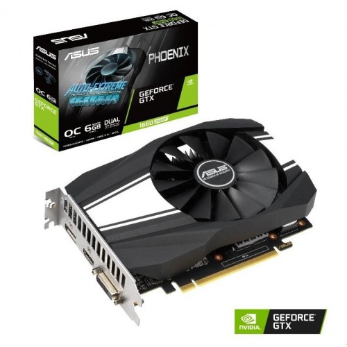 ASUS PH-GTX1660S-O6G 6GB GDDR6 HDMI DP 192Bit ASUS PH-GTX1660S-O6G 6GB GDDR6 HDMI DP 192Bit