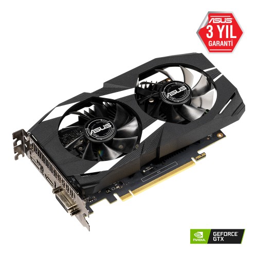 ASUS DUAL-GTX1650-4G GDDR5 HDMI DP DVI 128BİT