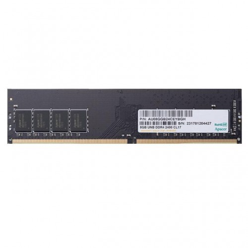 Apacer 8GB (1x8GB) 2400Mhz CL17 DDR4 Ram (A4U08G24CEIBH05-1)