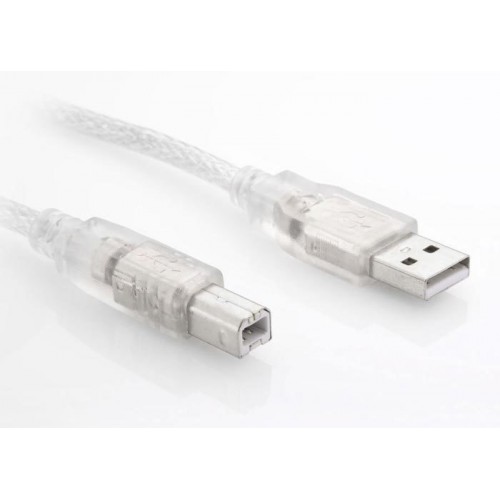 S LINK SL-U2005 USB2.0 5M ŞEFFAF YAZICI KABLOSU S LINK SL-U2005 USB2.0 5M ŞEFFAF YAZICI KABLOSU