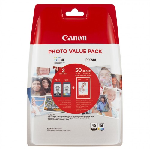 CANON PG-46-CL56 2Lİ KARTUŞ CANON PG-46-CL56 2Lİ KARTUŞ