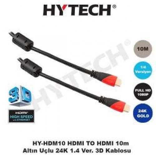 HYTECH HY-HDM20 HDMI TO HDMI 20M 24K  DATA KABLO