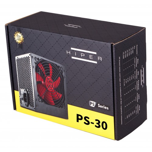 HIPER PS-30 300W 12CM FAN POWER SUPPLY HIPER PS-30 300W 12CM FAN POWER SUPPLY