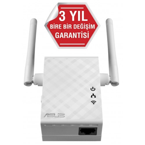 ASUS RP-N12 300Mbps PRİZ TİPİ MENZİL GENİŞLETİCİ