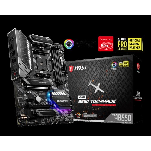 MSI MAG B550 TOMAHAWK DDR4 5100(OC)Mhz ATX AM4