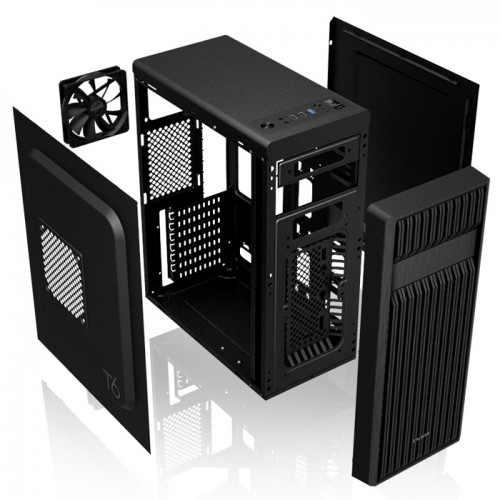 ZALMAN ZM-T6 ATX MİD TOVER KASA (POWERSIZ) ZALMAN ZM-T6 ATX MİD TOVER KASA (POWERSIZ)
