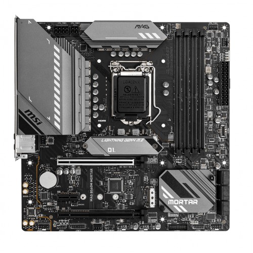 MSI MAG B560M MORTAR DDR4 5066(OC)Mhz HDMI DP M.2 mATX 1200p MSI MAG B560M MORTAR DDR4 5066(OC)Mhz HDMI DP M.2 mATX 1200p
